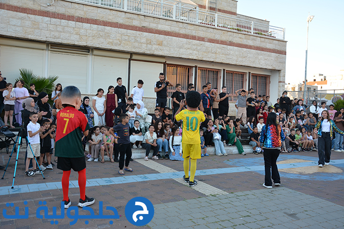 موكب كأس العالم المتجول في جلجولية برعاية جمعية غيث